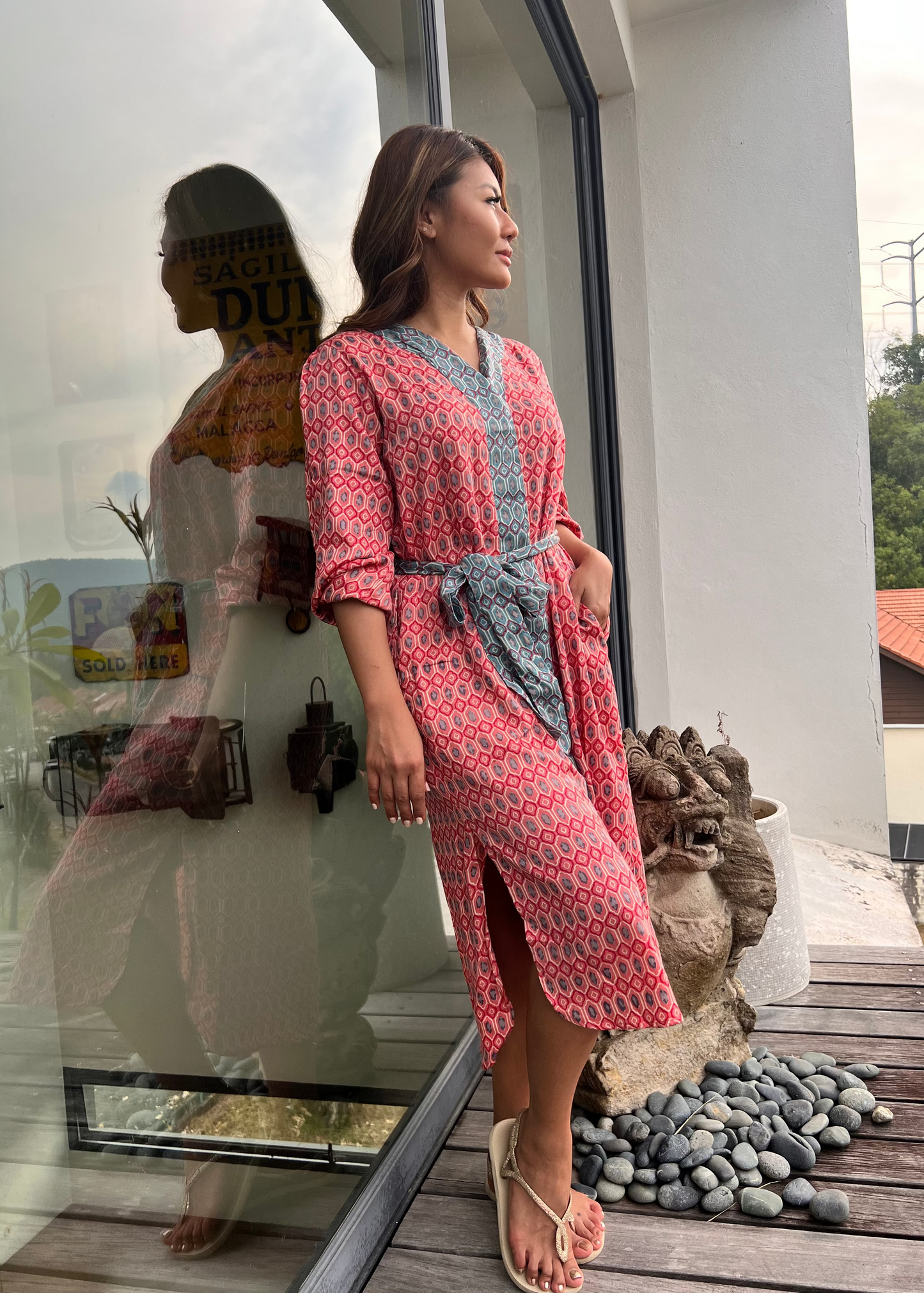 Azura Three-way Midi Dress