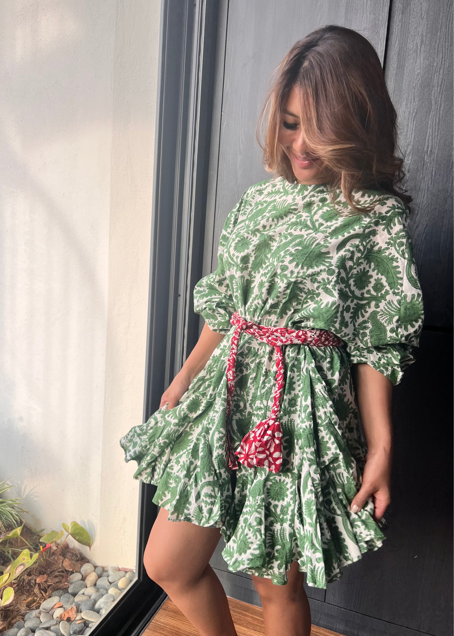 Rhode Ruffle Short Dress