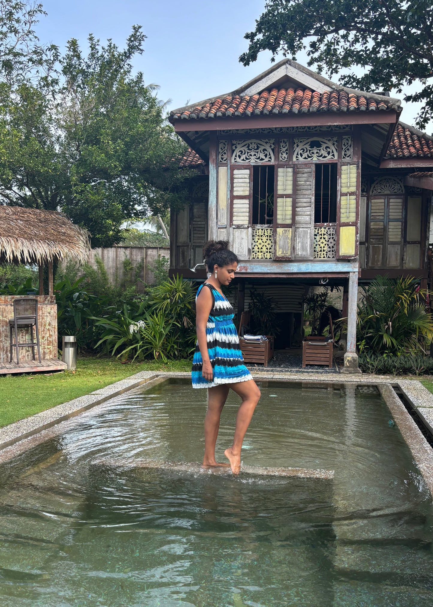 Sierra Handloom Mini Dress