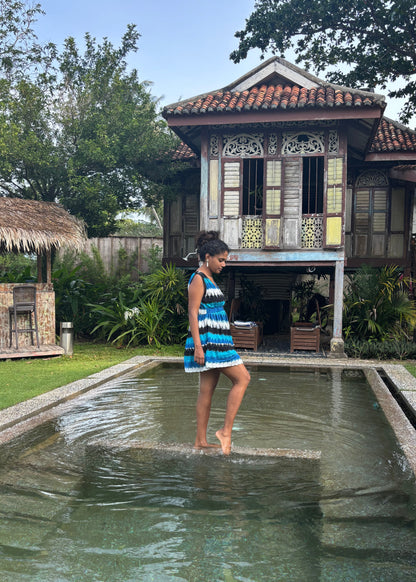 Sierra Handloom Mini Dress