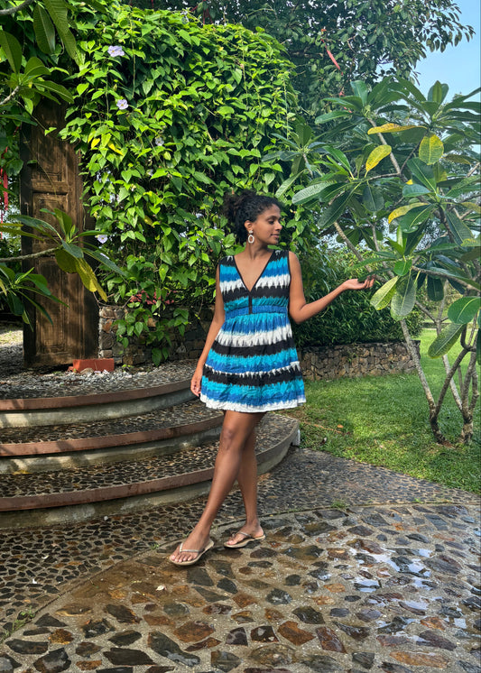 Sierra Handloom Mini Dress