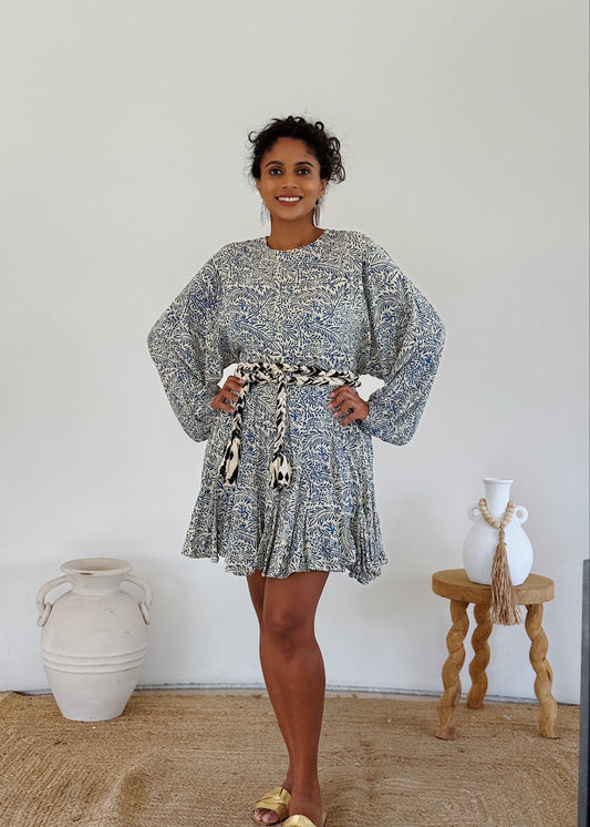 Bali Ruffle Short Dress